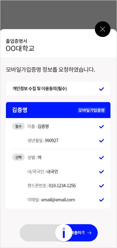 Submit Proof of Mobile Service Subscription