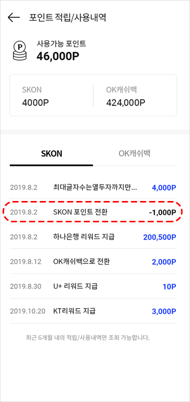 History of SKON Transfer